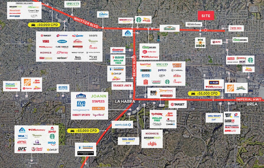 More Photos Of 541 E Whittier Blvd, La Habra Freestanding For Lease