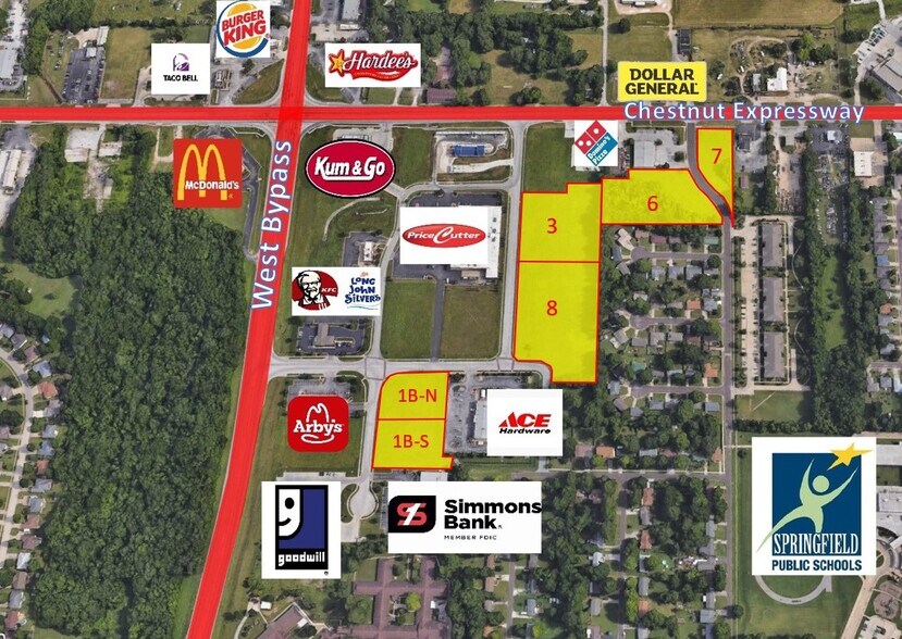 Primary Photo Of 212 N NOLTING Ave, Springfield Land For Sale