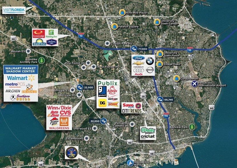 More Photos Of 6705 Pine Forest Rd, Pensacola General Retail For Lease