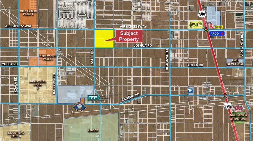 More Photos Of Air Expressway Blvd @ Daisy, Adelanto Land For Sale