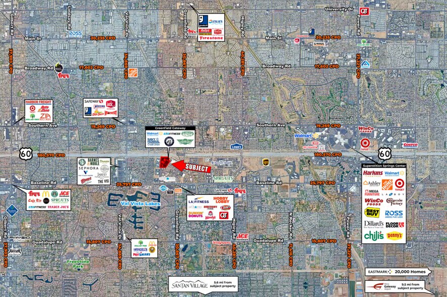 More Photos Of N Greenfield Rd @ I-60, Mesa Unknown For Lease