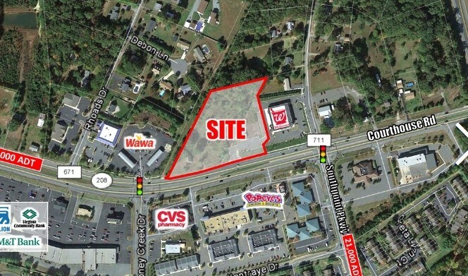 Primary Photo Of 10704 Courthouse Rd, Fredericksburg Land For Sale