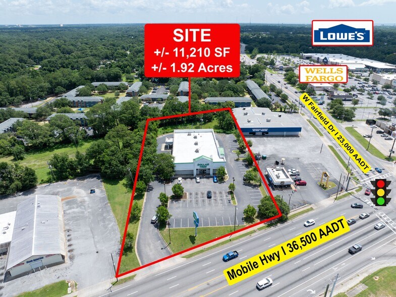 More Photos Of 4510 Mobile Hwy, Pensacola Freestanding For Sale