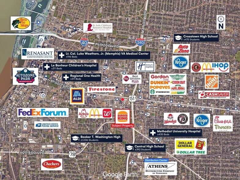 More Photos Of 1027 Union Ave, Memphis Fast Food For Sale