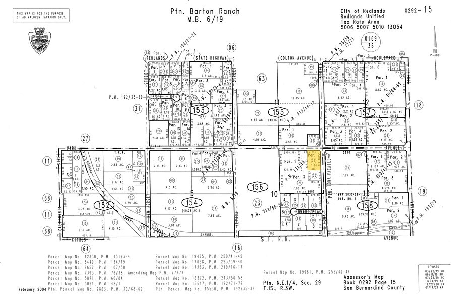 More Photos Of SWC Park Ave. & Iowa St, Redlands Land For Sale