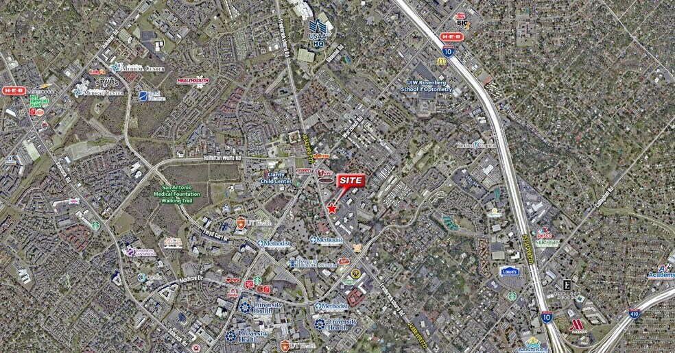 More Photos Of 8308 Fredericksburg Rd, San Antonio Storefront Retail Office For Lease