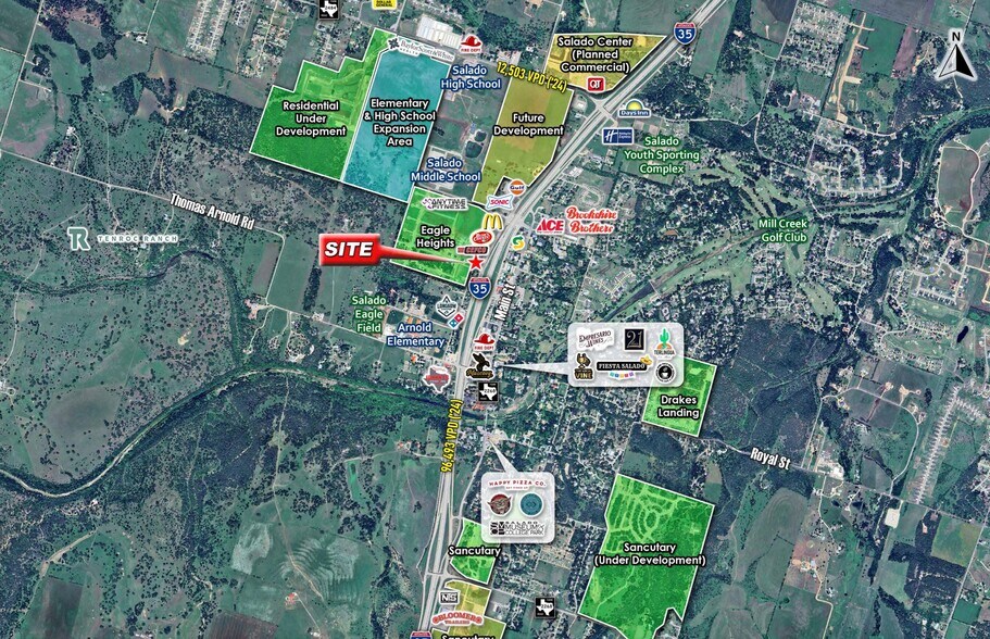 More Photos Of 701 W Village Rd, Salado Land For Sale