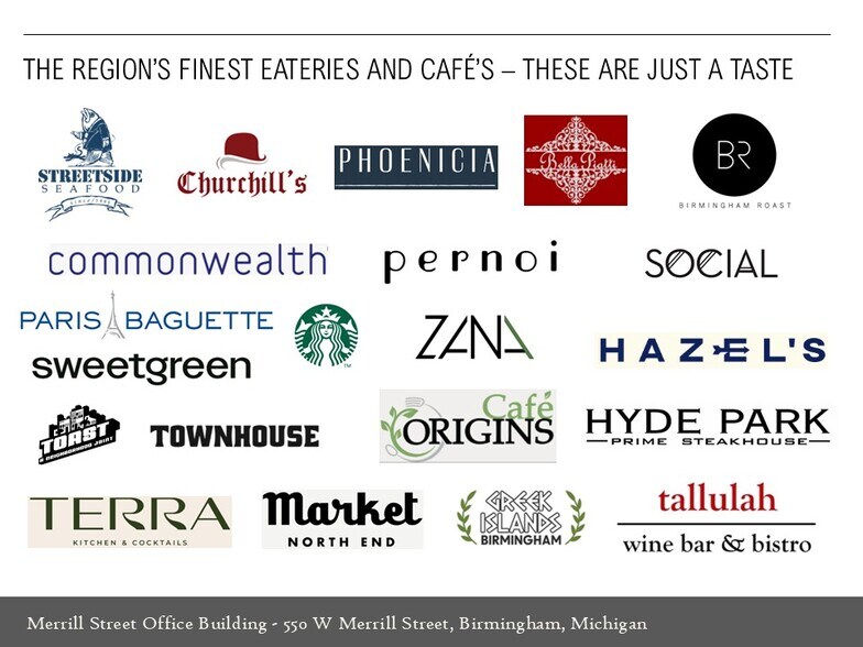 More Photos Of 550 W Merrill St, Birmingham Office For Lease