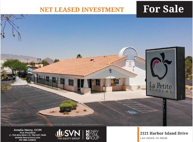 Primary Photo Of 2121 Harbor Island Dr, Las Vegas Daycare Center For Sale