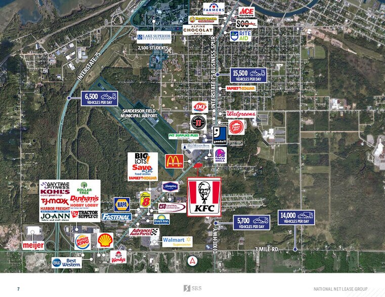 More Photos Of 2865 Interstate 75 Business Spur, Sault Sainte Marie Fast Food For Sale