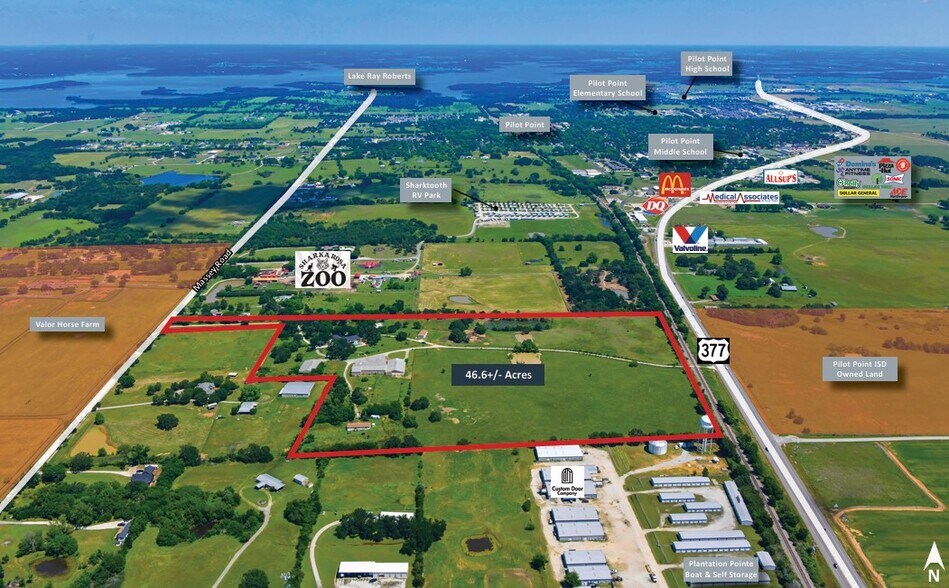 More Photos Of 11470 Massey Road, Pilot Point Land For Sale