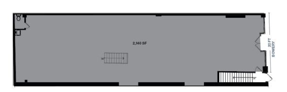 More Photos Of 274 Bowery, New York Storefront Retail Residential For Lease