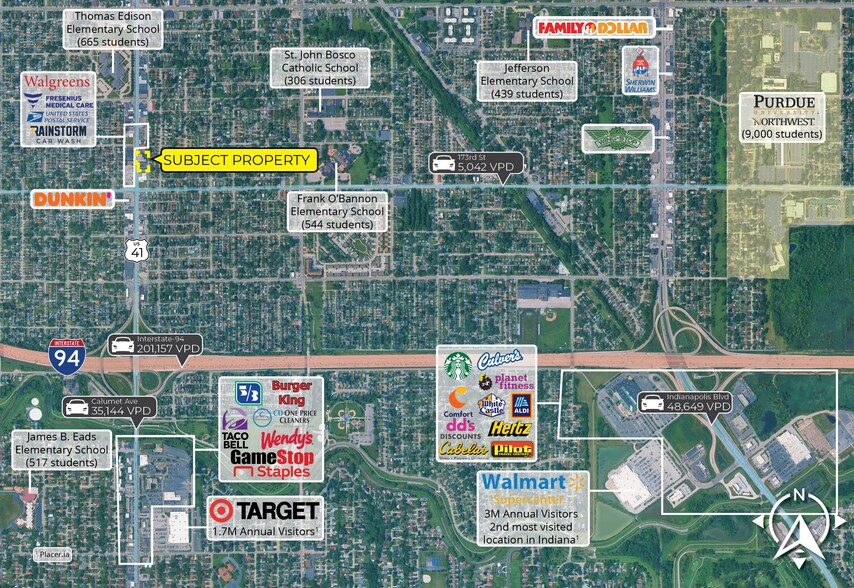 More Photos Of 7227 Calumet Ave, Hammond Bank For Sale