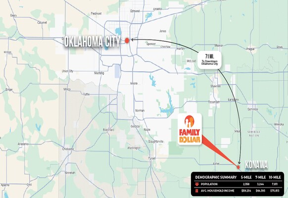 More Photos Of 503 W 3rd St, Konawa General Retail For Sale