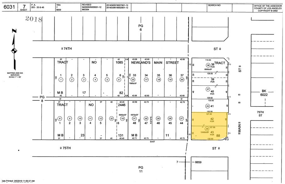 More Photos Of 7425 S Main St, Los Angeles Freestanding For Sale
