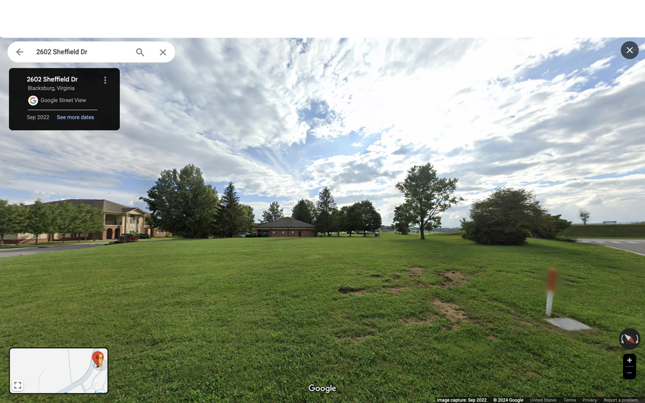 More Photos Of 2602 Sheffield dr, Blacksburg Land For Lease