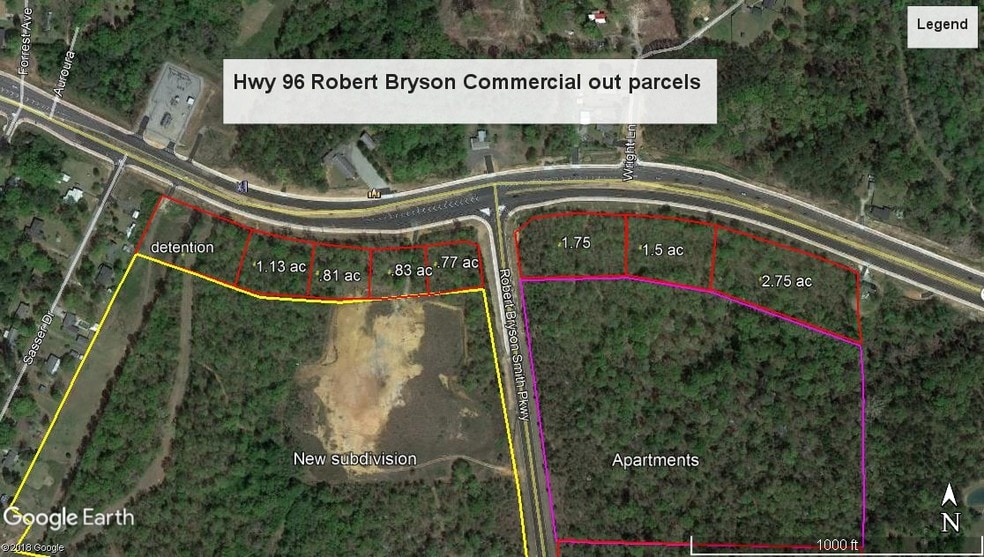 Primary Photo Of 0 Robert Bryson Smith Pky, Warner Robins Land For Sale