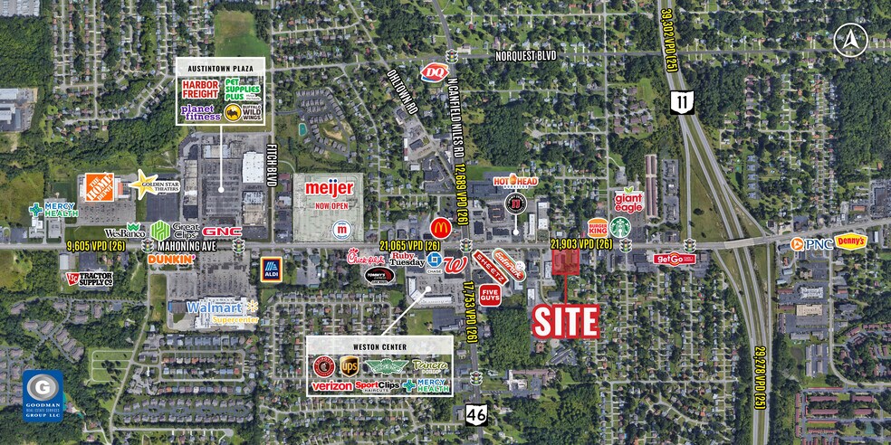 More Photos Of 5411 Mahoning Ave, Youngstown Land For Lease