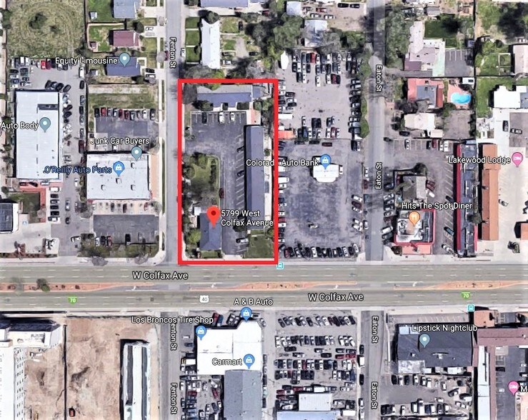 More Photos Of 5799 W Colfax Ave, Lakewood Hotel For Sale