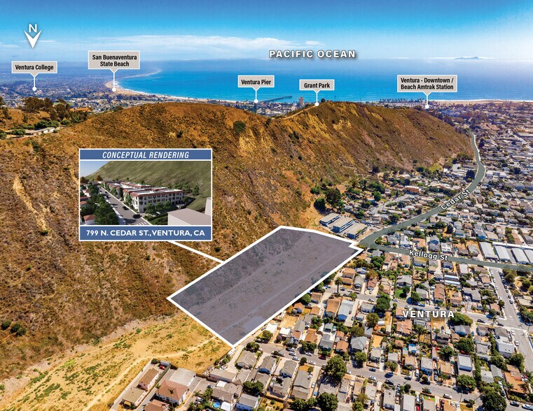 More Photos Of 799 N. Cedar Street, Ventura Land For Sale