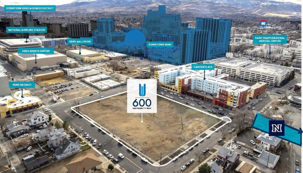More Photos Of 600 University, Reno Land For Sale