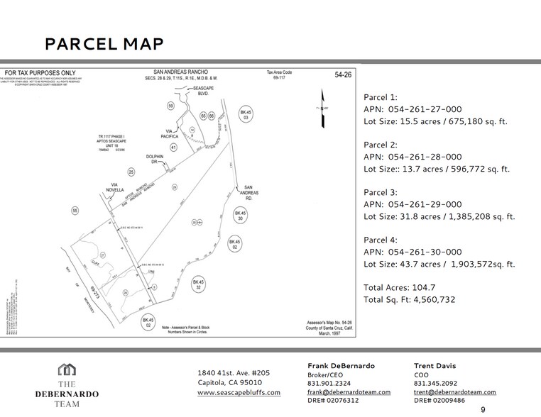 More Photos Of Sumner Ave, Aptos Land For Sale