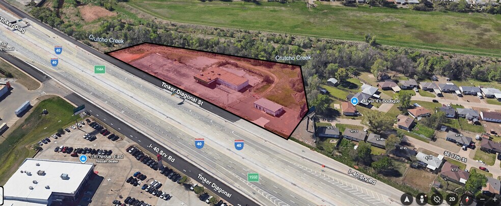 Primary Photo Of 4920 Tinker Diagonal, Del City Land For Sale