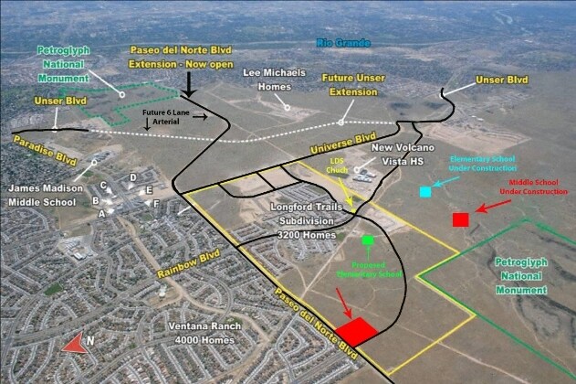 More Photos Of Paseo Del Norte NW, Albuquerque Land For Sale
