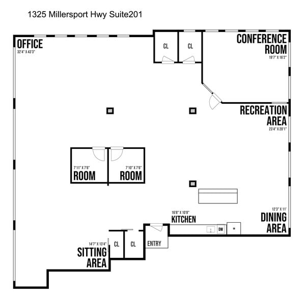 More Photos Of 1321-1325 Millersport Hwy, Amherst Office For Lease