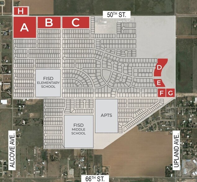 More Photos Of 50th and Upland, Lubbock Land For Sale
