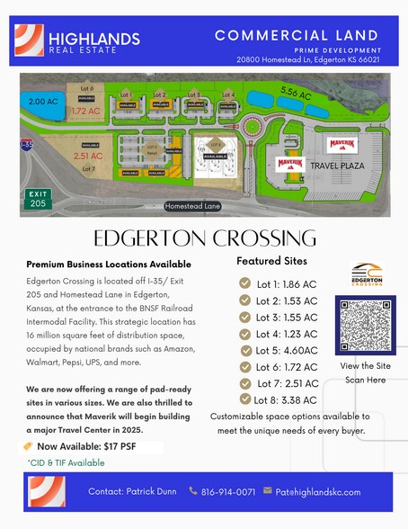 More Photos Of 20800 Homestead Ln, Edgerton Land For Sale