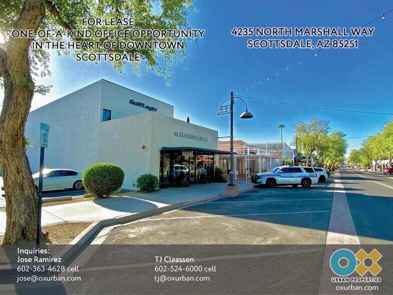 More Photos Of 4235 N Marshall Way, Scottsdale Storefront Retail Office For Lease