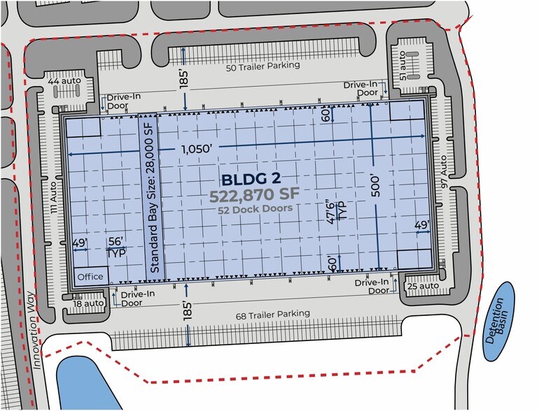 More Photos Of 505 Innovation Way, Richwood Distribution For Lease