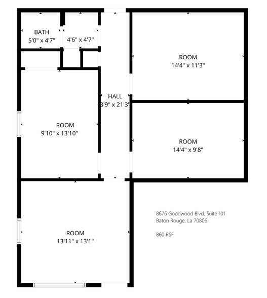 More Photos Of 8676 Goodwood Blvd, Baton Rouge Office For Lease