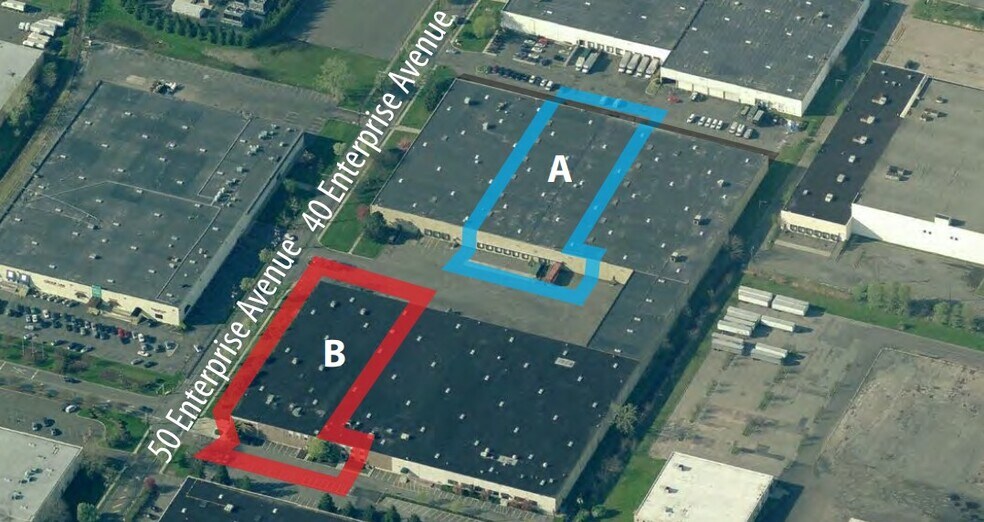 Primary Photo Of 50 Enterprise Ave, Secaucus Warehouse For Lease