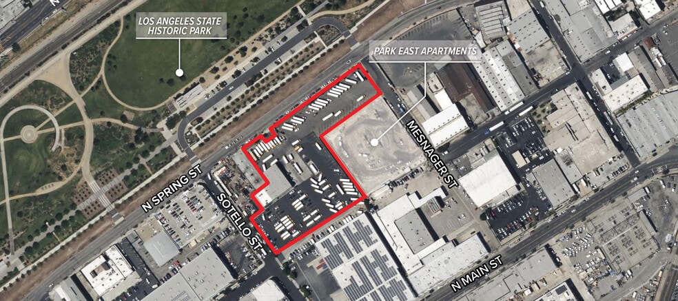 Primary Photo Of 201 Sotello St, Los Angeles Land For Lease