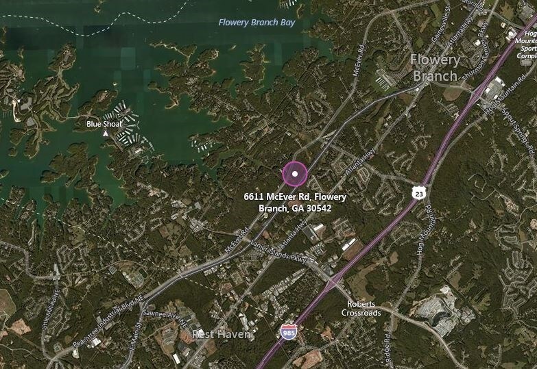 6611 McEver Rd, Flowery Branch, GA 30542 Land For Sale