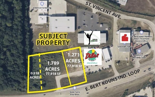 Primary Photo Of 400 Block East Bert Kouns Industrial Loop, Shreveport Land For Sale