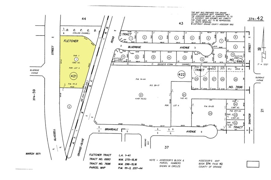 More Photos Of 1859 N Glassell St, Orange Land For Lease