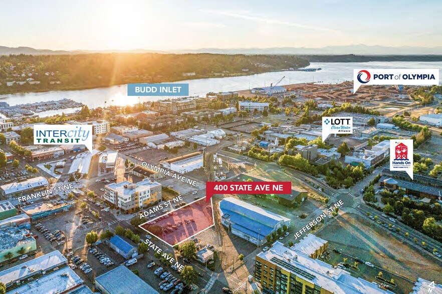 Primary Photo Of 400 State, Olympia Land For Sale