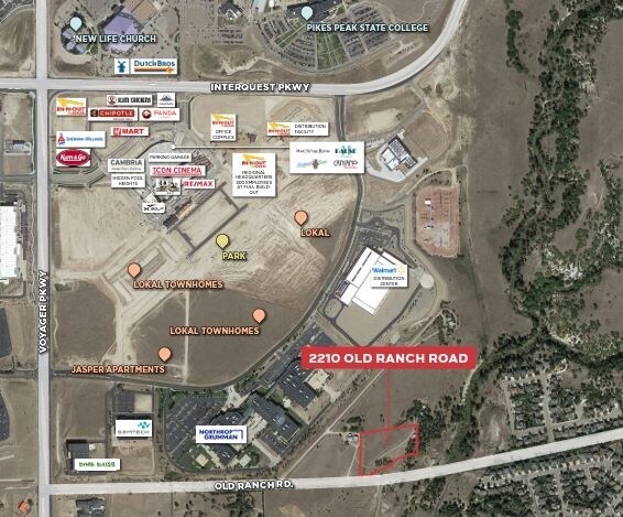 More Photos Of 2210 Old Ranch Rd, Colorado Springs Land For Sale