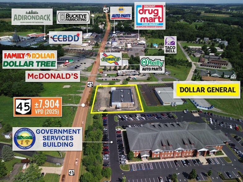 More Photos Of 7844 State Route 45, Lisbon Drugstore For Lease