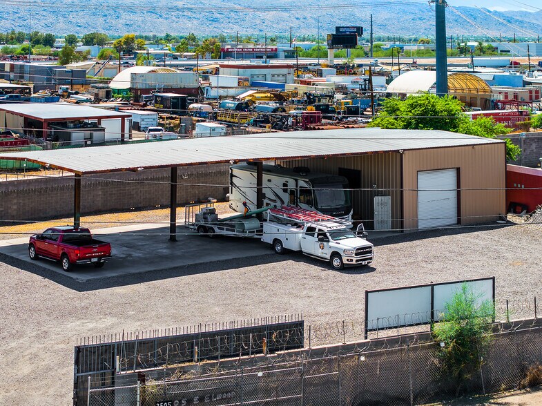 More Photos Of 3505-3612 E Elwood St, Phoenix Contractor Storage Yard For Lease