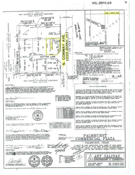 More Photos Of 4109 N Conway Ave, Palmhurst Storefront For Sale