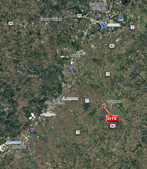 More Photos Of TBD SH-130 and Old Fentress Road, Lockhart Land For Sale