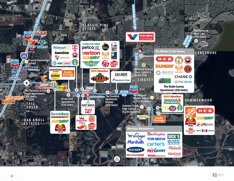 More Photos Of NEC Madera Parkway & Woodland Hills Drive Run, Atascocita Auto Dealership For Sale