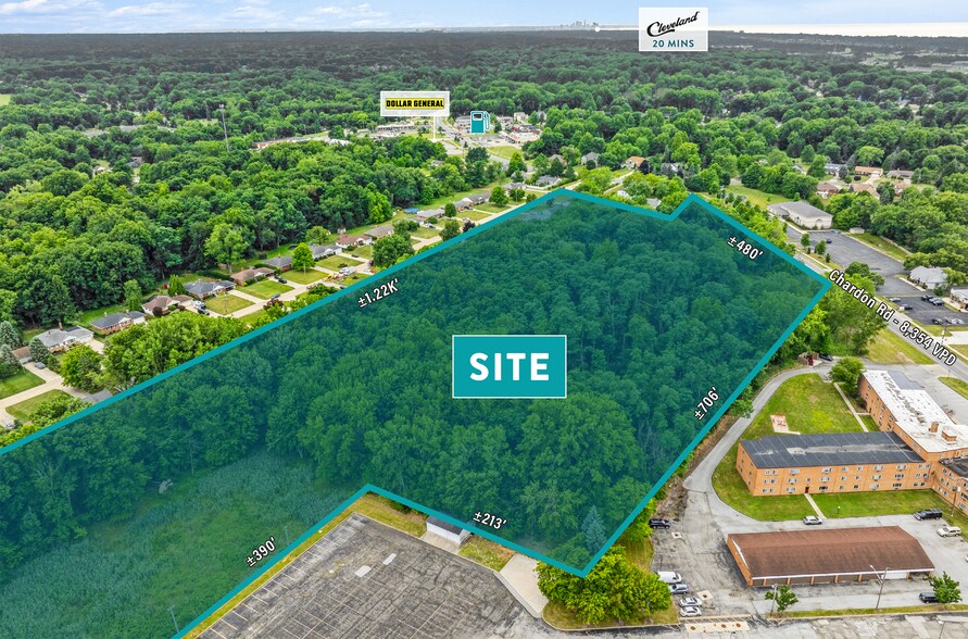 More Photos Of Chardon Rd @ Brush, Richmond Heights Land For Sale