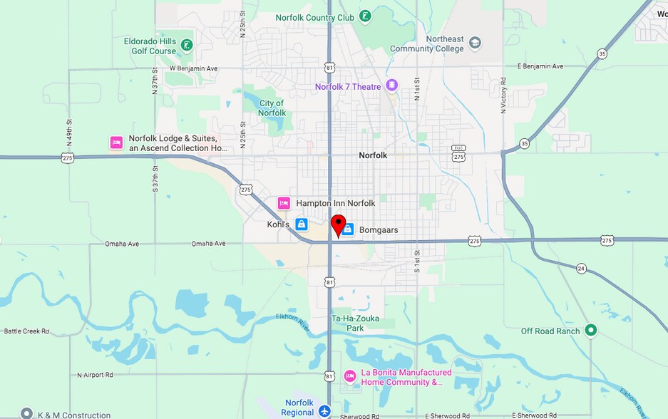 More Photos Of 1200 W Omaha Ave, Norfolk Land For Lease
