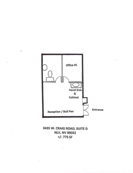 More Photos Of 3435 W Craig Rd, North Las Vegas Office Residential For Lease