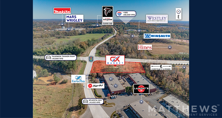More Photos Of 4603 Atlanta Hwy, Flowery Branch Service Station For Sale